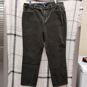 Talbots Dark Green Straight Leg Pants